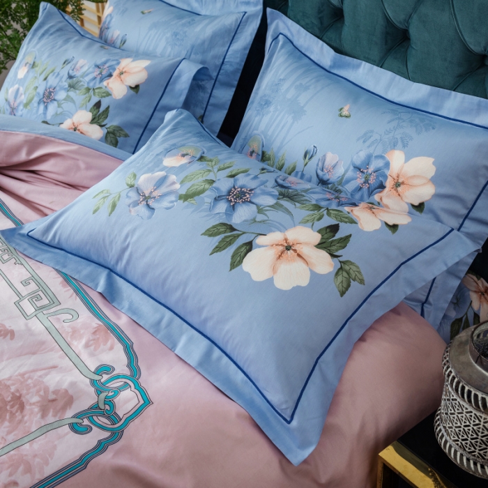 91家纺网 家纺一手货源 找家纺 （总）棉生活 2019年春夏大版全棉四件套