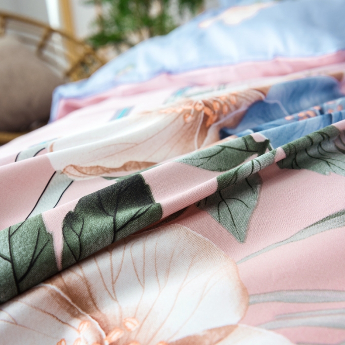 91家纺网 家纺一手货源 找家纺 （总）棉生活 2019年春夏大版全棉四件套