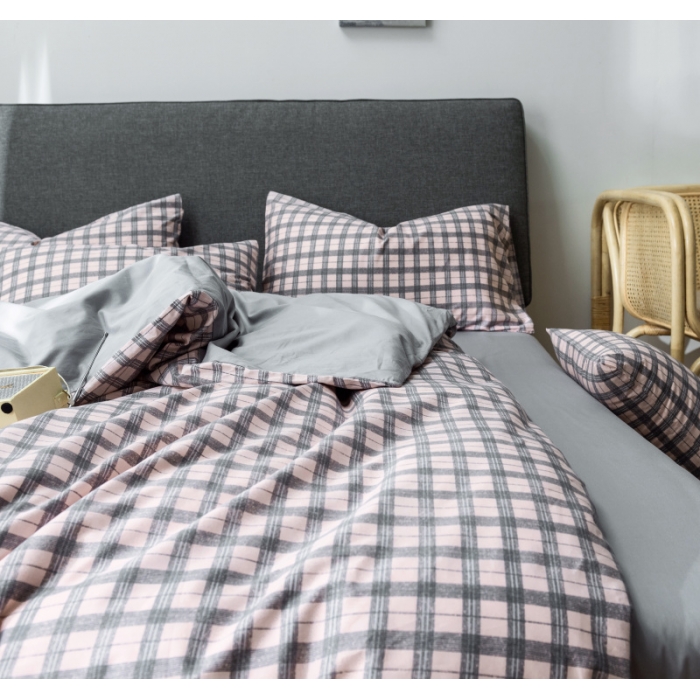 91家纺网 家纺一手货源 找家纺 棉生活 小清新休闲简约风 粉调