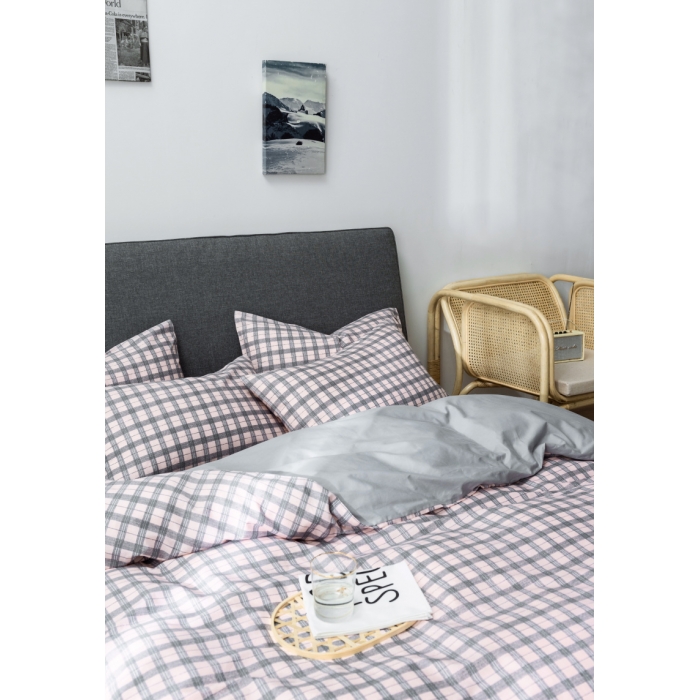 91家纺网 家纺一手货源 找家纺 棉生活 小清新休闲简约风 粉调