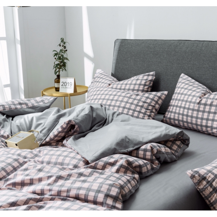 91家纺网 家纺一手货源 找家纺 棉生活 小清新休闲简约风 粉调