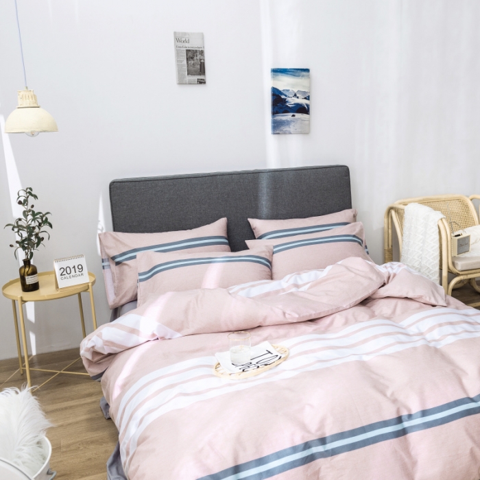 91家纺网 家纺一手货源 找家纺 棉生活 小清新休闲简约风 时尚秀场粉