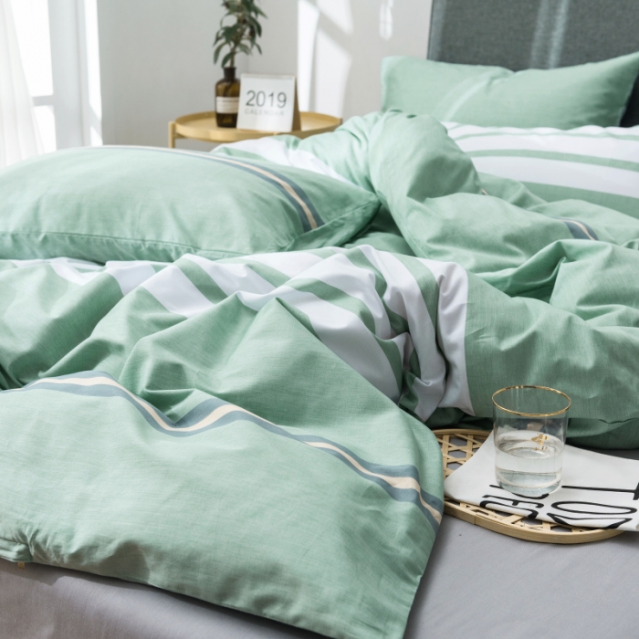 91家纺网 家纺一手货源 找家纺 棉生活 小清新休闲简约风 时尚秀场绿