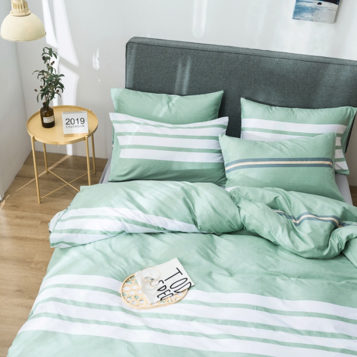 91家纺网 家纺一手货源 找家纺 棉生活 小清新休闲简约风 时尚秀场绿