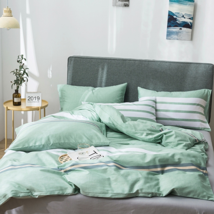 91家纺网 家纺一手货源 找家纺 棉生活 小清新休闲简约风 时尚秀场绿