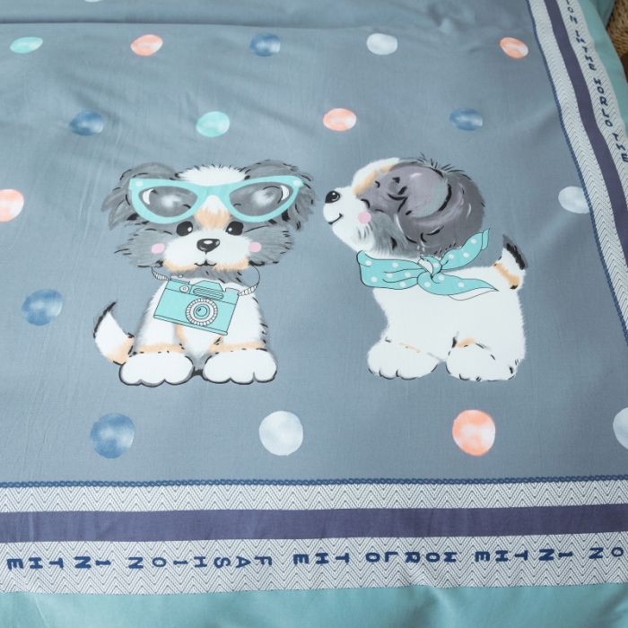 91家纺网 家纺一手货源 找家纺 棉生活 2019年春夏大版全棉四件套 萌趣