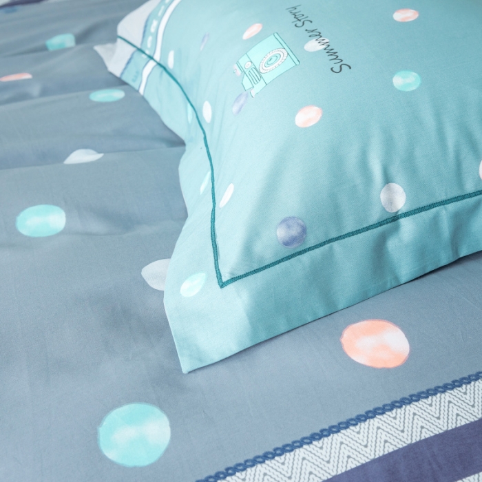 91家纺网 家纺一手货源 找家纺 棉生活 2019年春夏大版全棉四件套 萌趣