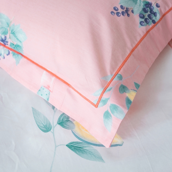 91家纺网 家纺一手货源 找家纺 棉生活 2019年春夏大版全棉四件套 秘密花镜