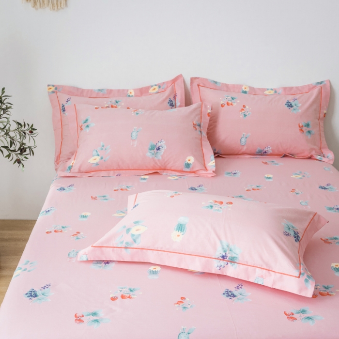 91家纺网 家纺一手货源 找家纺 棉生活 2019年春夏大版全棉四件套 秘密花镜