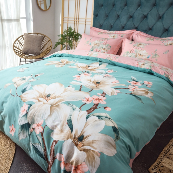 91家纺网 家纺一手货源 找家纺 棉生活 2019年春夏大版全棉四件套 香颂