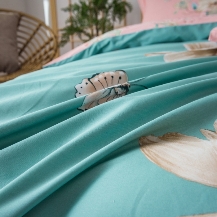 91家纺网 家纺一手货源 找家纺 棉生活 2019年春夏大版全棉四件套 香颂