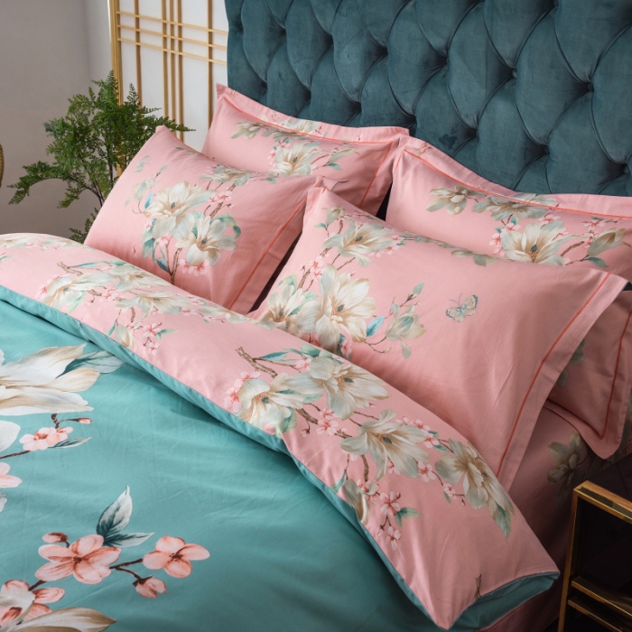 91家纺网 家纺一手货源 找家纺 棉生活 2019年春夏大版全棉四件套 香颂