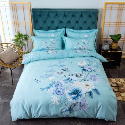 棉生活 2019年春夏大版全棉四件套 颜沫