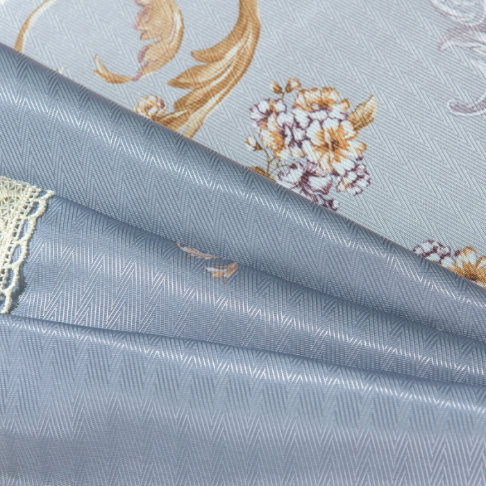 91家纺网 家纺一手货源 找家纺 棉生活 2020春夏新品600D冰丝软凉席三件套春之密语-紫