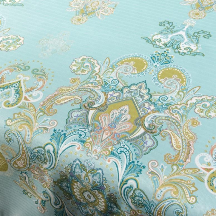 91家纺网 家纺一手货源 找家纺 棉生活 2020春夏新品600D冰丝软凉席三件套 恬静-蓝