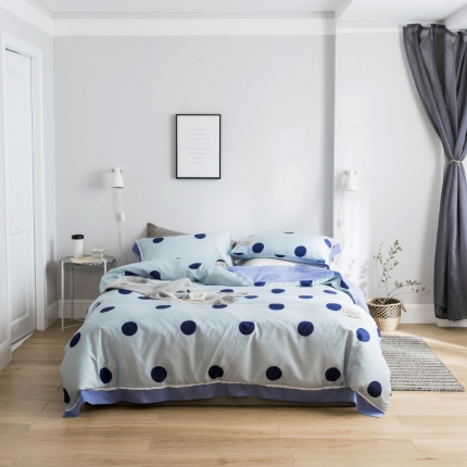 棉生活 2019新款轻奢简约系列四件套 波利