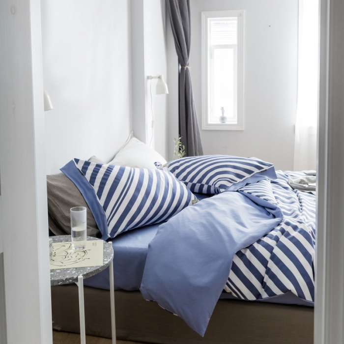 91家纺网 家纺一手货源 找家纺 棉生活 2019新款轻奢简约系列四件套 凯特