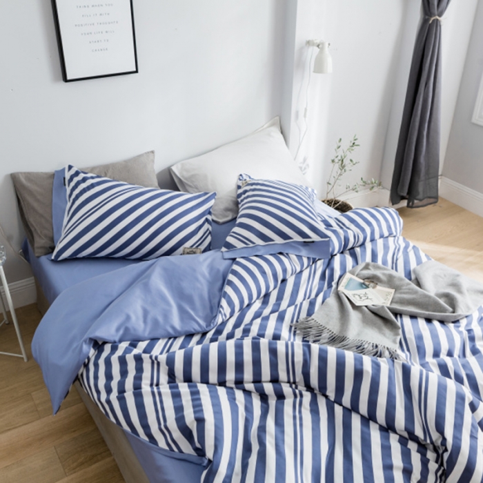 91家纺网 家纺一手货源 找家纺 棉生活 2019新款轻奢简约系列四件套 凯特