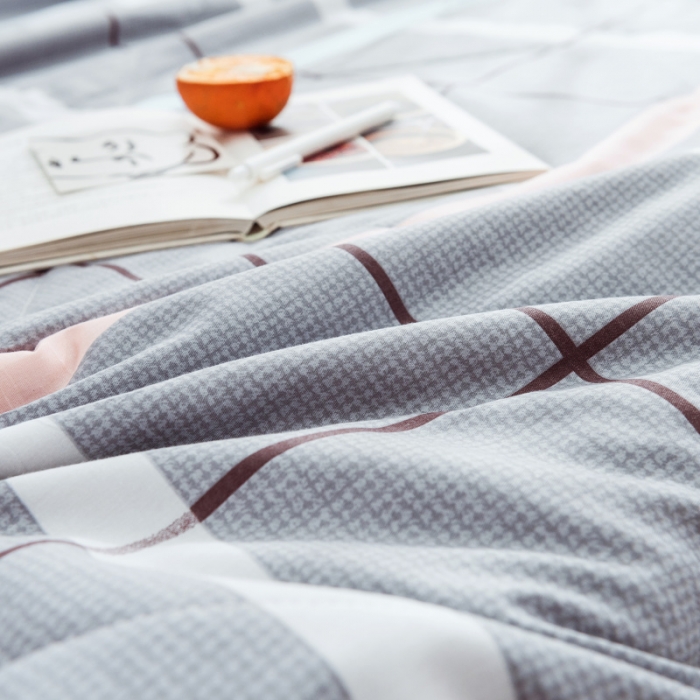 91家纺网 家纺一手货源 找家纺 棉生活 2019新款全棉棉花夏被 绅士咖