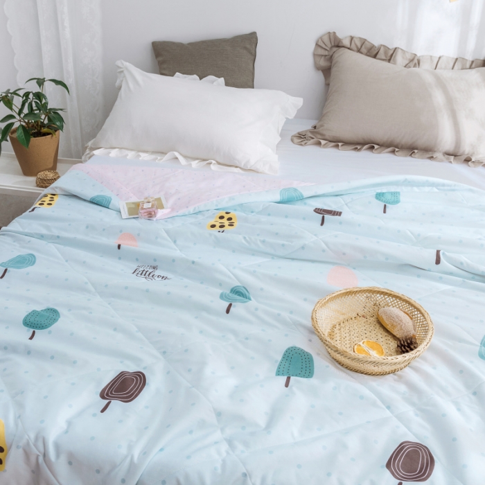 91家纺网 家纺一手货源 找家纺 棉生活 2019新款全棉棉花夏被 童话