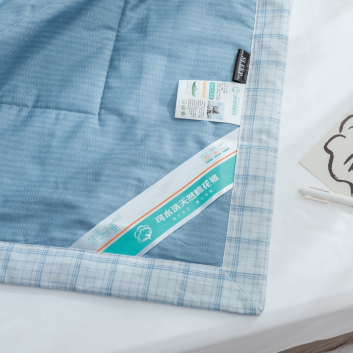 91家纺网 家纺一手货源 找家纺 棉生活 2019新款全棉棉花夏被 一帆风顺