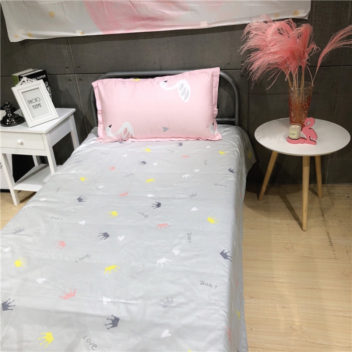 91家纺网 家纺一手货源 找家纺 （总）棉生活 2019新款学生三件套