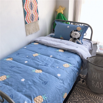 棉生活 2019新款学生三件套 菠萝物语