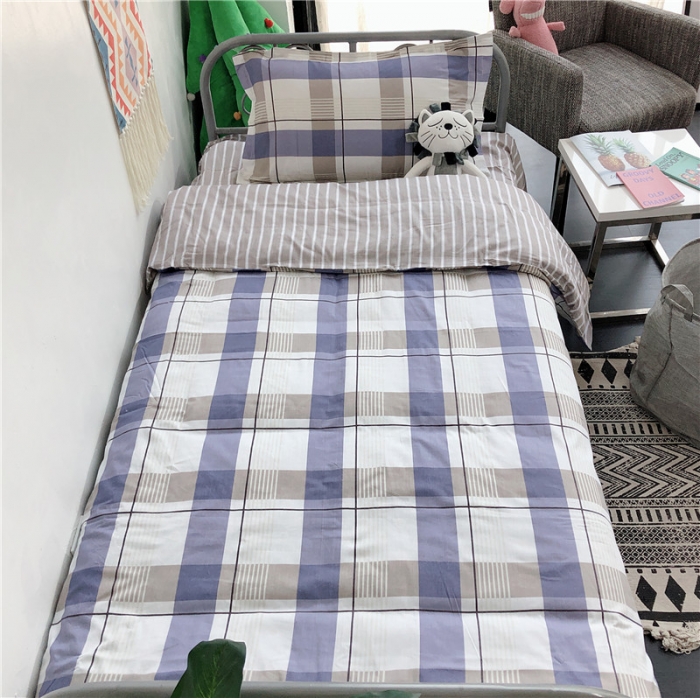 91家纺网 家纺一手货源 找家纺 棉生活 2019新款学生三件套 美国梦