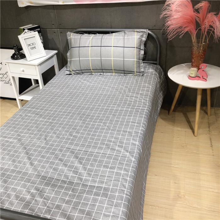 91家纺网 家纺一手货源 找家纺 棉生活 2019新款学生三件套 绅士咖