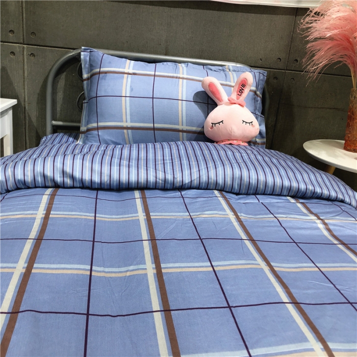 91家纺网 家纺一手货源 找家纺 棉生活 2019新款学生三件套 悠闲假日