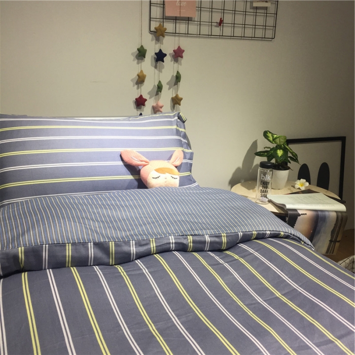 91家纺网 家纺一手货源 找家纺 棉生活 2019新款学生三件套 雅居生活