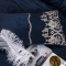 91家纺网 家纺一手货源 找家纺 宝罗圣迪奥 2018新款莫妮卡宝宝绒系列四件套莫妮卡-蓝