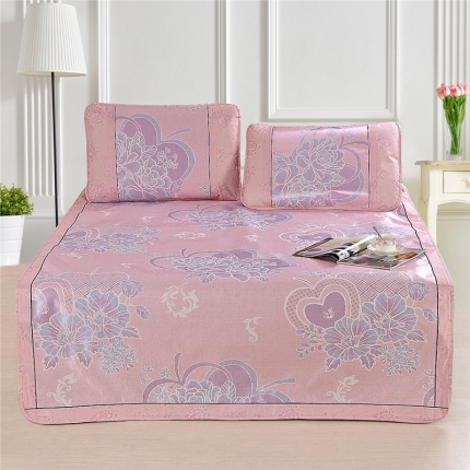 91家纺网 家纺一手货源 找家纺 （总）米莱 无纺布凉席床裙提花床裙凉席