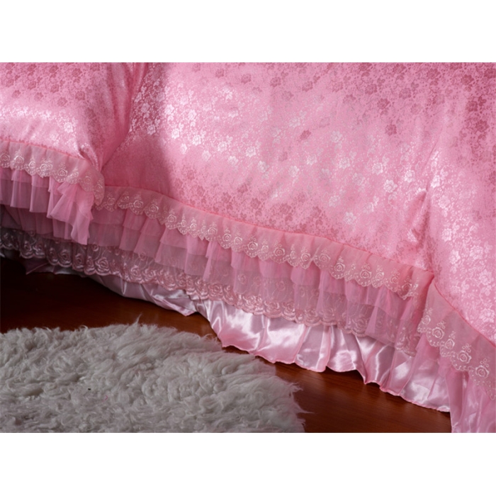 91家纺网 家纺一手货源 找家纺 晶缦家纺 婚礼进行时床盖四件套可配八件套