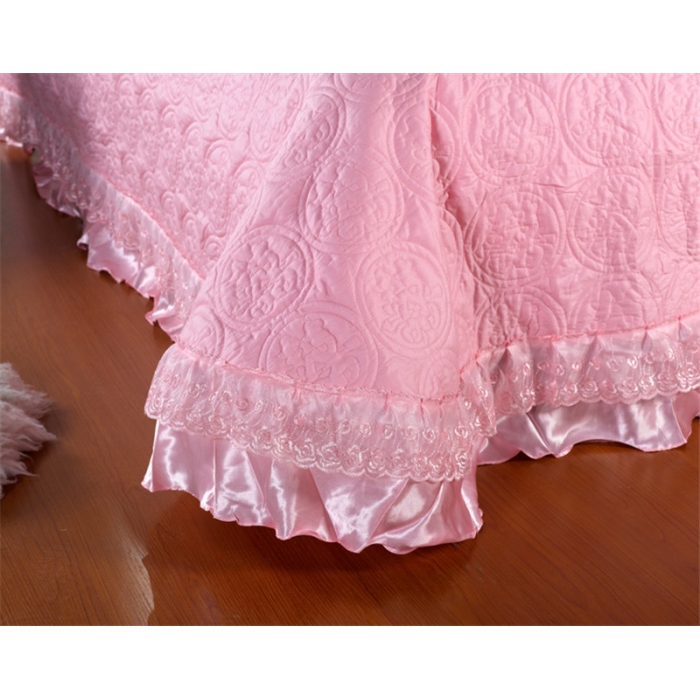 91家纺网 家纺一手货源 找家纺 晶缦家纺 婚礼进行时床盖四件套可配八件套