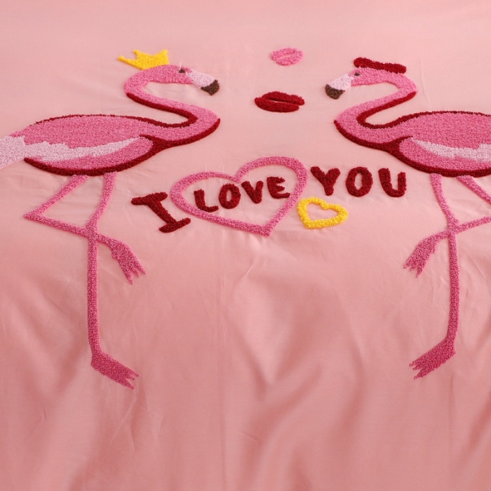 91家纺网 家纺一手货源 找家纺 13372田园风全棉毛巾绣四件套纯棉绣花四件套全棉刺绣四件套