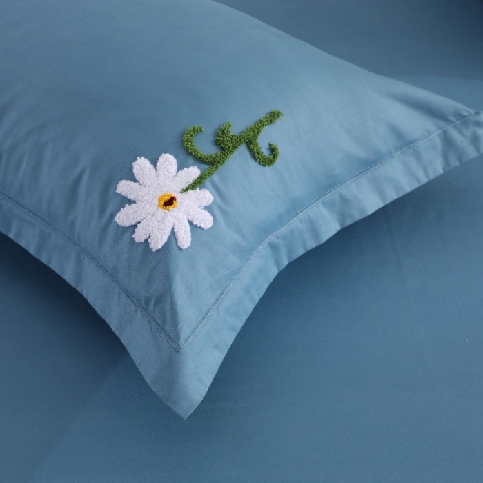 91家纺网 家纺一手货源 找家纺 13372田园风全棉毛巾绣四件套纯棉绣花四件套全棉刺绣四件套