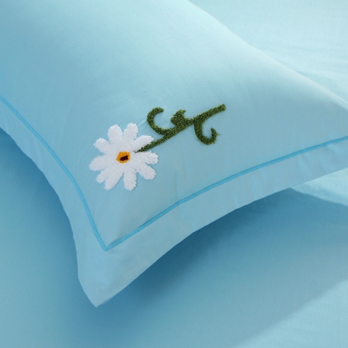 91家纺网 家纺一手货源 找家纺 13372田园风全棉毛巾绣四件套纯棉绣花四件套全棉刺绣四件套