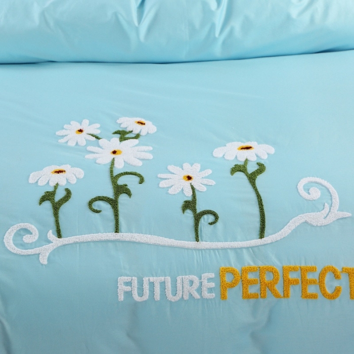 91家纺网 家纺一手货源 找家纺 13372田园风全棉毛巾绣四件套纯棉绣花四件套全棉刺绣四件套