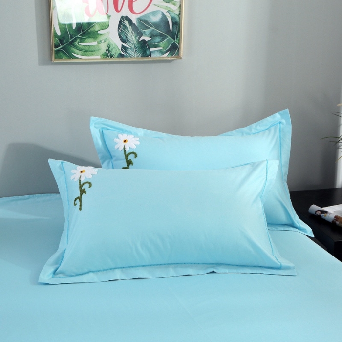 91家纺网 家纺一手货源 找家纺 13372田园风全棉毛巾绣四件套纯棉绣花四件套全棉刺绣四件套