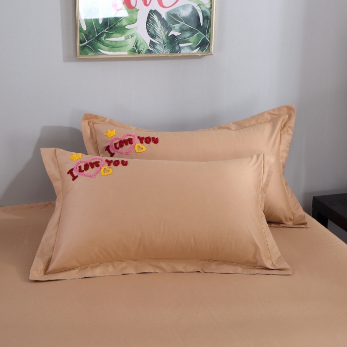 91家纺网 家纺一手货源 找家纺 幸福烈鸟13372田园风全棉毛巾绣四件套纯棉绣花四件套刺绣