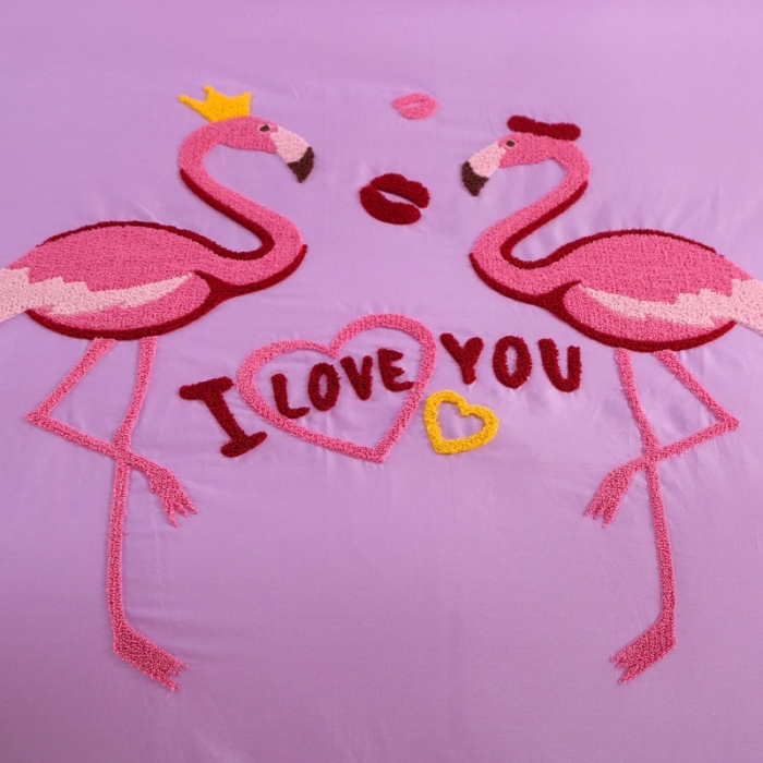 91家纺网 家纺一手货源 找家纺 13372田园风全棉毛巾绣四件套纯棉绣花四件套全棉刺绣四件套