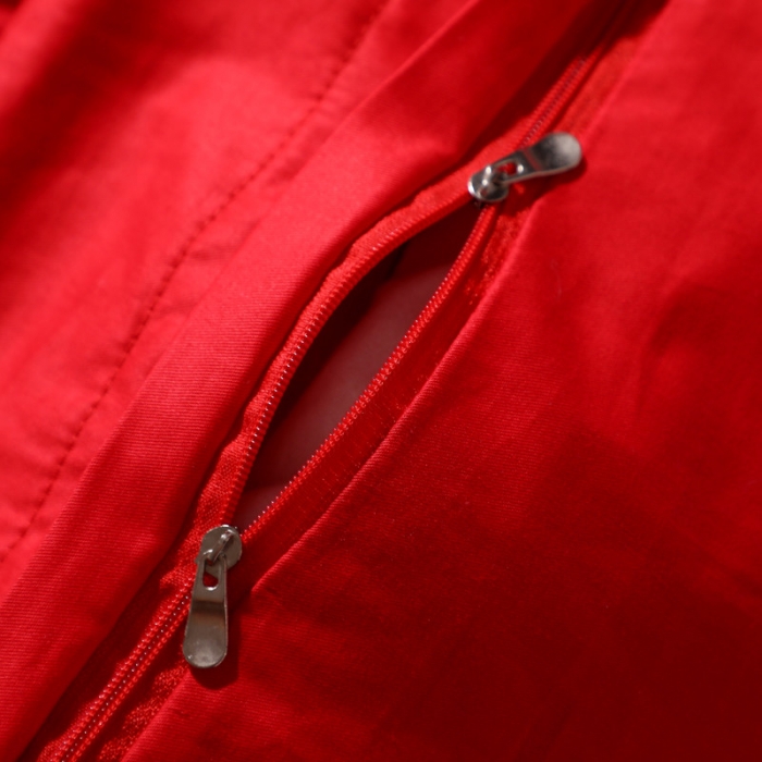 91家纺网 家纺一手货源 找家纺 玫瑰情缘大红2020新款60S天丝提花四件套全棉纯棉贡缎婚庆