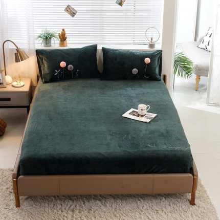 91家纺网 家纺一手货源 找家纺 （总）鼎飞 2019新款丽芙绒单品终版床笠