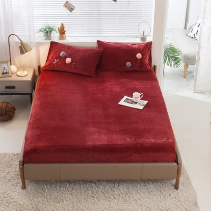 91家纺网 家纺一手货源 找家纺 （总）鼎飞 2019新款丽芙绒单品终版床笠