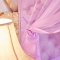 91家纺网 家纺一手货源 找家纺 盛夏缦舞 2019新款T型花语款蚊帐（全底）紫色