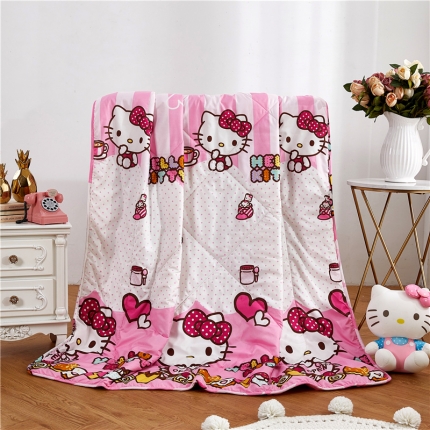 91家纺网 家纺一手货源 找家纺 （总）迪士尼家纺 KT亲肤棉夏凉被