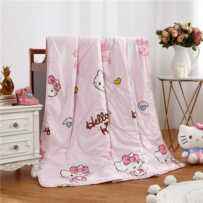 91家纺网 家纺一手货源 找家纺 （总）迪士尼家纺 KT亲肤棉夏凉被