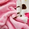 91家纺网 家纺一手货源 找家纺 迪士尼家纺 KT云毯（带纸盒包装） 粉色