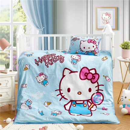 91家纺网 家纺一手货源 找家纺 （总）迪士尼家纺 KT幼儿园童被两件套三件套